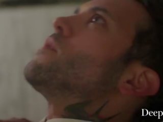 Deeper&period; September & Aaron's fight makes to intense rough xxx film
