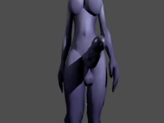 Futanari 3d zvrátit výstřik sestavování hentai