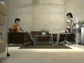 Alluring 3D Hentai fancy woman Gets Nailed