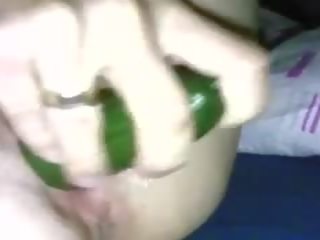 Sharing His Wife a swell Cucumber, Free xxx clip 35