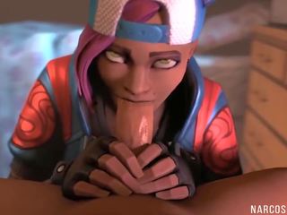 Glorious uly emjekli tracer from overwatch gets 3 adam sikiş: kirli clip 21