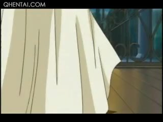 Attraente hentai ragazze hardcore scopata in catene in un servitù