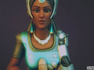 Sedusive overwatch heroes tvaika noplūde dzimumloceklis un iegūšana fucked