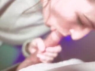Stepbrother fucks step sisters mouth while she is on the telefon
