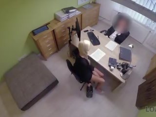 Loan4k First dirty film Casting of Karol in Office of Loan.