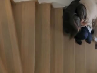 매우 extraordinary 어두운 머리 레즈비언 병아리