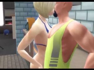 Sims 4 - Busty Mom gets Creampied in the Kitchen: sex 87
