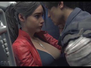 Claire redfield and leon in a telefon booth: mugt hd sikiş 76
