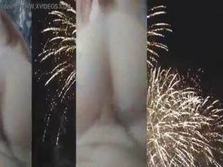 4th Of July adult video Celebration Face Fuck And Creampie