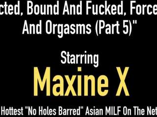 Maxine-x & beau jody 묶여 & pleasured 로 정부.