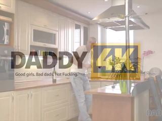 Nice Old and Young film in Which Tall Dad Fucks delightful