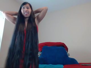 Kaaya-aya mahaba buhok asyano estriptis at hairplay: hd xxx film 6a