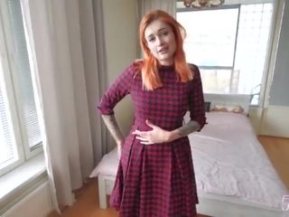 Super Redhead seductress Sucks and Hard Fucks You While Parents Away - JOI Game