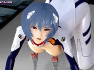 Animated Rubbing Tranny member