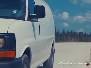 E lidhur adoleshent kiley jay blacked egërsisht nga një i madh dicked.