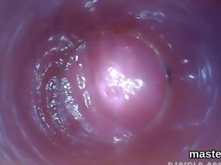Sensational 체코의 연인 스프레드 그녀의 맛있는 긴 구멍 에 그만큼 기괴한
