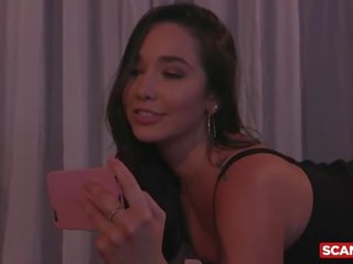 Scam Angels - libidinous American Babes Kat Dior And Morgan Lee Fuck In Wild Ffm Threesome