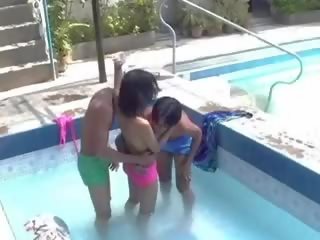 Thai Threesome: Free Teen dirty video film 06