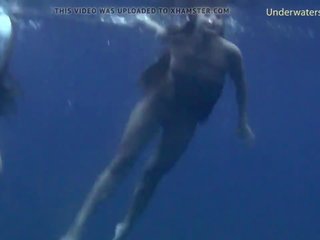Girls on Tenerife Swimming Naked, Free HD adult clip 45