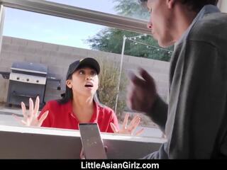 Groovy asia pizza delivery sweetheart ember snow fucks gamers cocks