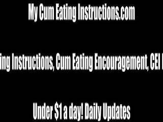 Jerk your shaft slowly and eat your gutarmak for me cei: x rated movie ce
