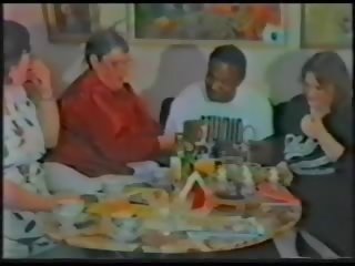 Crazy ladies with one large black phallus 1 svensk retro 90's