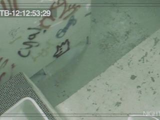 Bratty brunette fucks in publik restroom, adult film e9