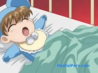 Huge tits hentai slattern blows big member and gets facial