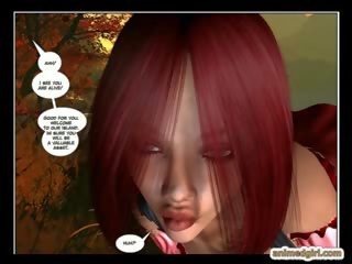 Mermaid Rose 3d Comic Futanari