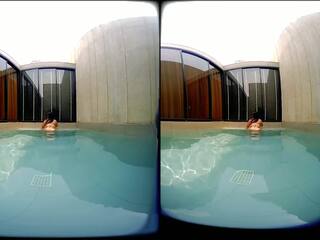 Young lady with Big Tits in the Pool, Free Xxx Tits dirty film film movie cb