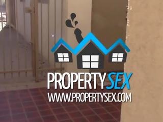 Propertysex perky realtor blackmailed into bayan movie renting kantor space