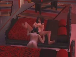 Sims 4 동성애의 활동, 무료 동성애의 비탄 titans 고화질 x 정격 비디오 52