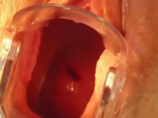 Eve's incredible Milk Cum Pussy Enema Creampie!