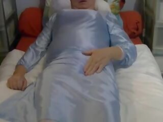 Chemise de nuit en nejlon et fond de robe, xxx videó 91