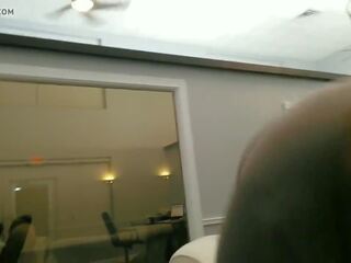 Bojo sucks my pecker and gets fucked in the kantor: x rated clip b6