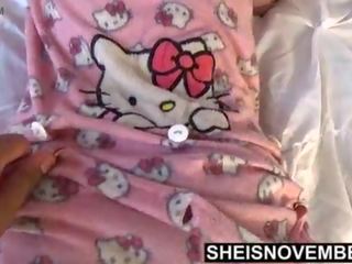 Eje isnt aware that step dad does things with his shaft while im sleeping&comma; pleasant garaja daddys teenager msnovember keeping their secrete&comma; while step dad is taşşak oýnamak his bbc to her göt cheeks in hello kitty gyzyň bampery flap onsie on sheisnovember