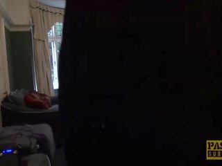 Ýigrenji britaniýaly subslut gagged for zoňtar künti pounding