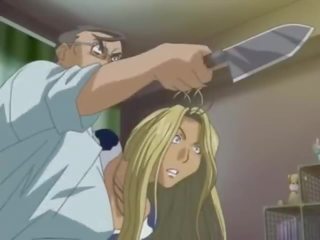 Anime hostage byl vrtané v záloha na dav