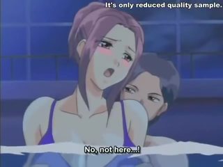 Animated lad Owns mademoiselle In SwimMing Pool