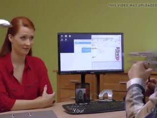 Loan4k Agent in Credit Company Loves Boobs of His: xxx movie 19