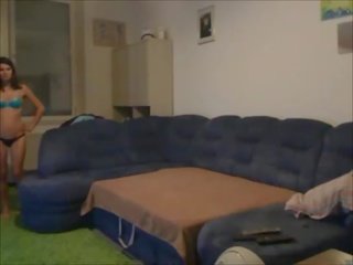 Superior teen on real hiddencam
