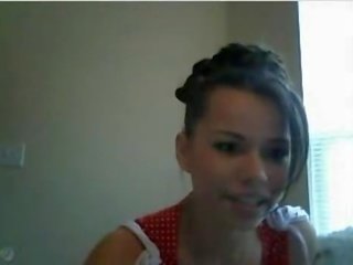 Elite babe On Msn Web Chat clip